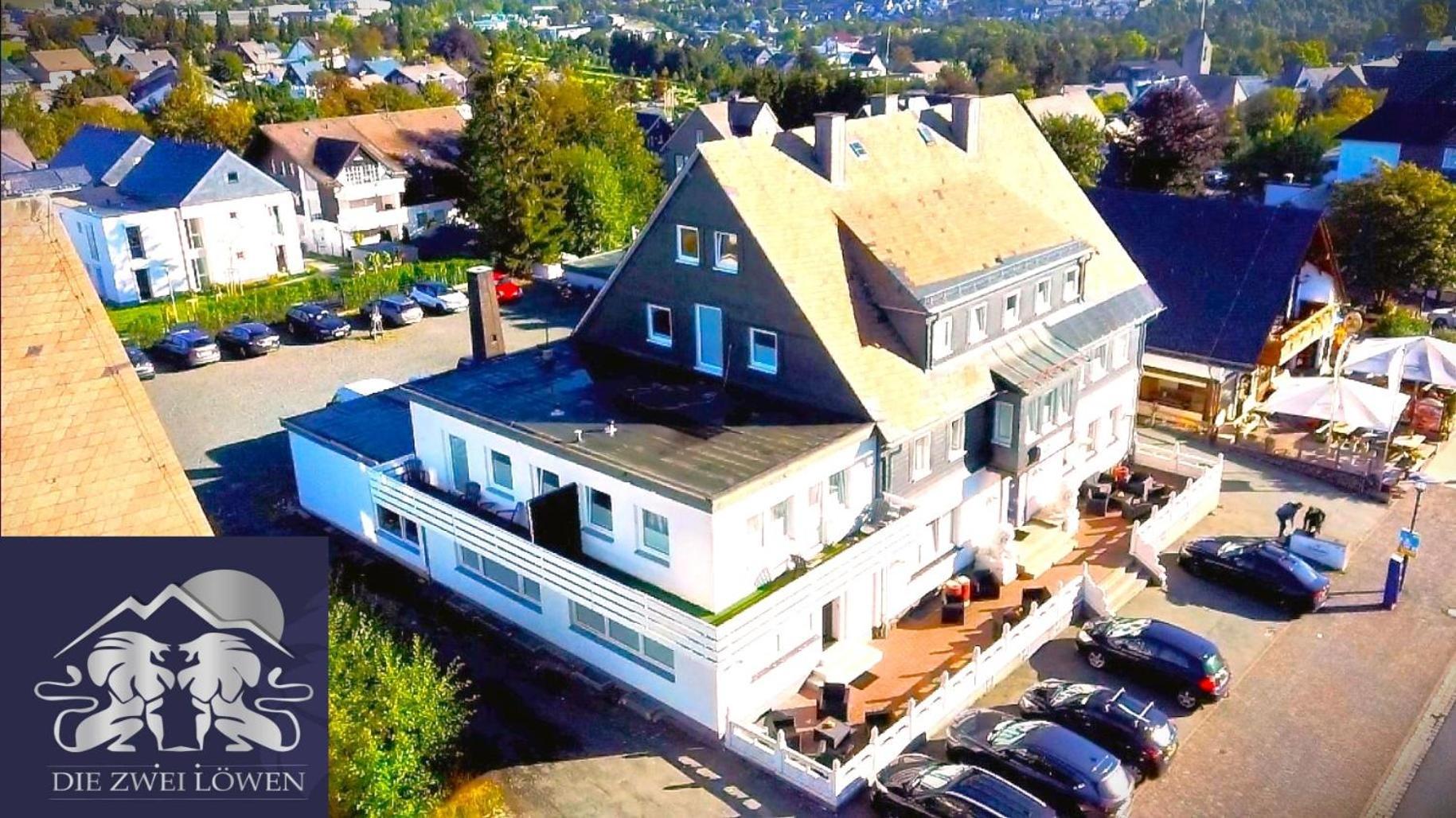 Die zwei Löwen Ferienwohnungen Winterberg Exterior foto